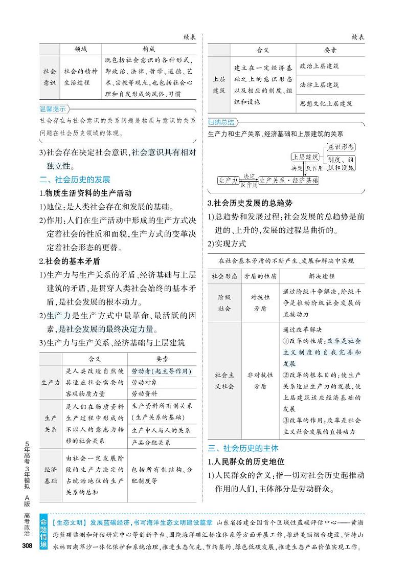 9_2024版.新高考版 政治.5·3A版--专题九认识社会与价值选择03