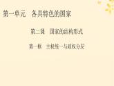 2024春高中政治第1单元各具特色的国家第2课国家的结构形式第1框主权统一与政权分层课件（部编版选择性必修1）