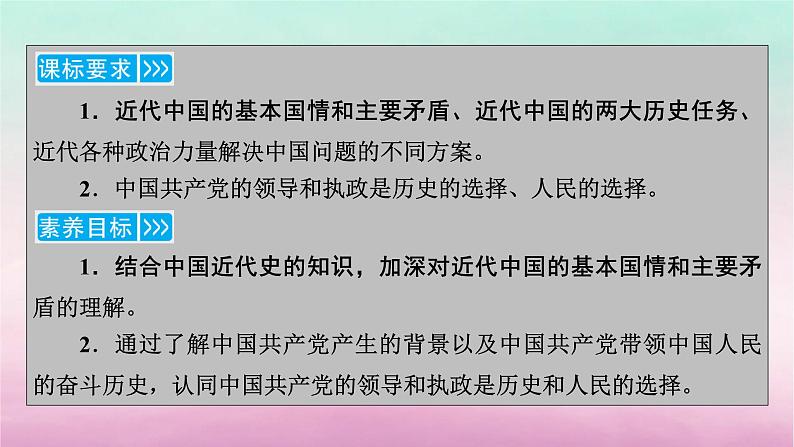 2024高中政治第1单元中国共产党的领导第1课历史和人民的选择第1框中华人民共和国成立前各种政治力量课件（部编版必修3）第5页