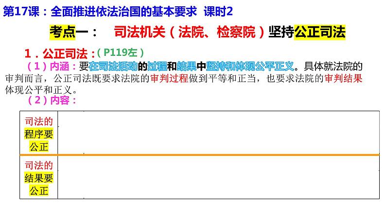 专题九 课时2、公正司法、全民守法 课件-2024届高考政治二轮复习统编版必修三政治与法治03