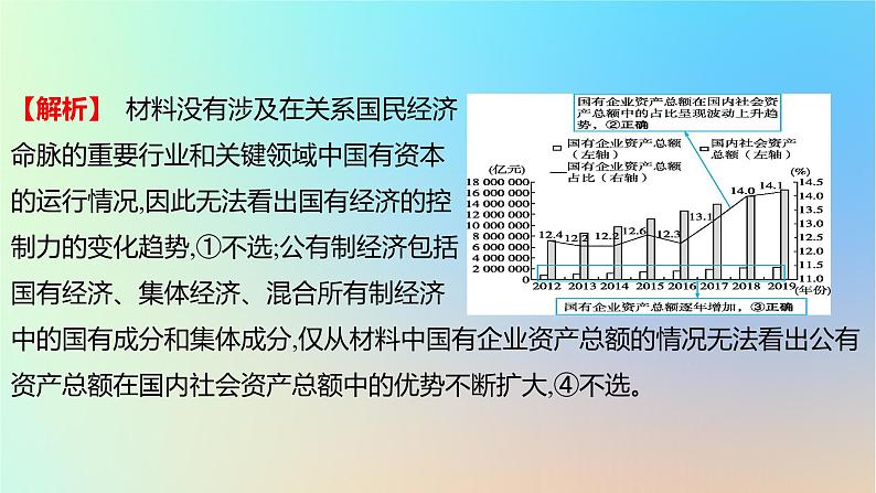 2025版高考政治一轮复习真题精练专题二生产资料所有制与经济体制第3练我国的生产资料所有制课件第3页