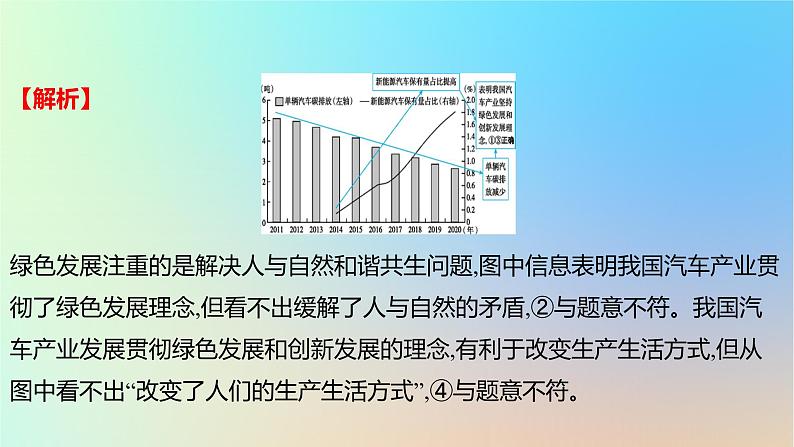 2025版高考政治一轮复习真题精练专题三经济发展与社会进步第5练新发展理念与现代化经济体系课件03