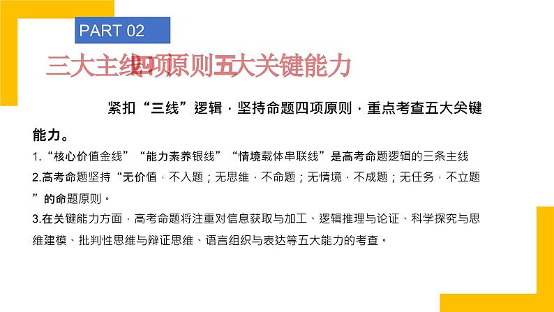 2024年高考整体命题方向及趋势分析课件-2024届高三政治二轮复习第3页