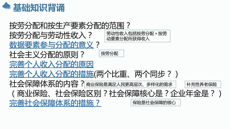 高质量发展与社会保障 课件-2024届高考政治二轮复习统编版必修二经济与社会第3页