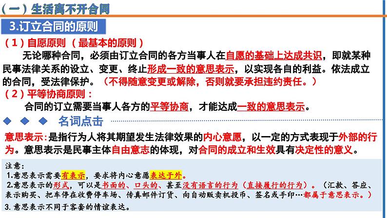 3.1 订立合同学问大  课件 - 高中政治统编版选择性必修二法律与生活07