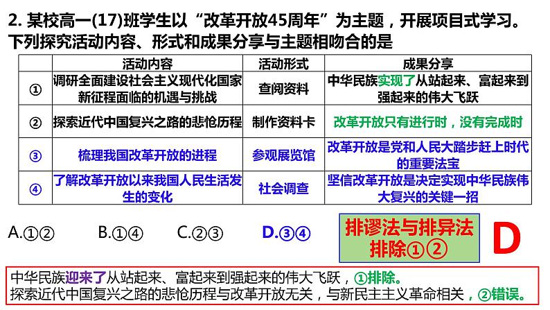 2024届广东省深圳市高三第一次调研考试政治试题讲评课件PPT第6页