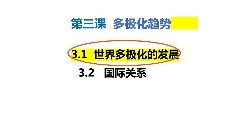 第三课 多极化趋势 课件-2024届高考政治一轮复习统编版选择性必修一当代国际政治与经济第8页