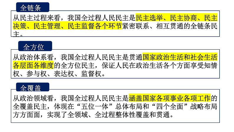 专题五 人民当家作主 课件-2024届高考政治二轮复习统编版必修三政治与法治08