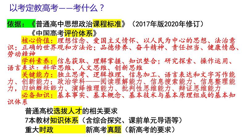 东风高中二轮复习交流课件-2024届湖北省十堰市高考政治二轮复习备考研讨会03