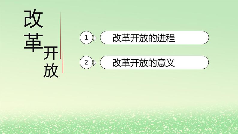 第三课只有中国特色社会主义才能发展中国3.1伟大的改革开放课件课件（部编版必修1）03