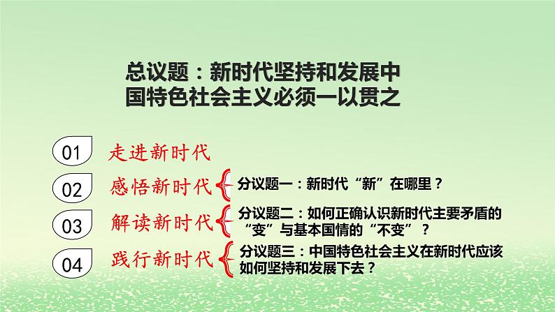 第四课只有坚持和发展中国特色社会主义才能实现中华民族伟大复兴4.1中国特色社会主义进入新时代课件2（部编版必修1）第4页