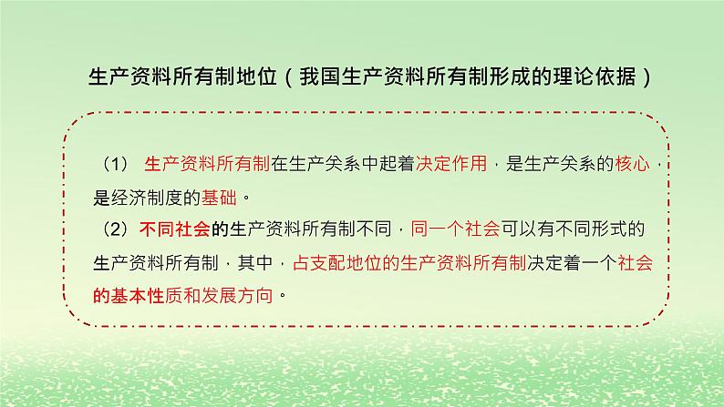 第一单元生产资料所有制与经济体制第一课我国的生产资料所有制1.1公有制为主体多种所有制经济共同发展课件（部编版必修2）第6页