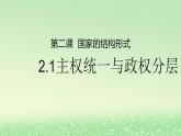 第一单元各具特色的国家第二课国家的结构形式2.1主权统一与政权分层课件（部编版选择性必修1）