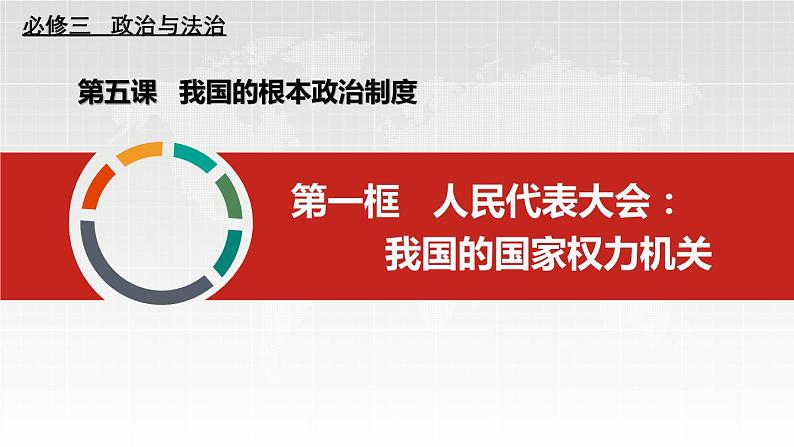 2023——2024学年高中政治统编版必修三：5.1 人民代表大会：我国的国家权力机关 课件第5页