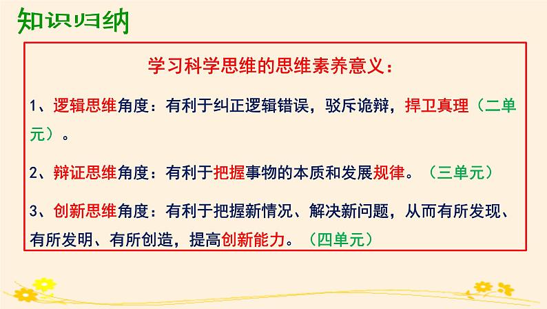 3.2学习科学思维的意义 课件第8页