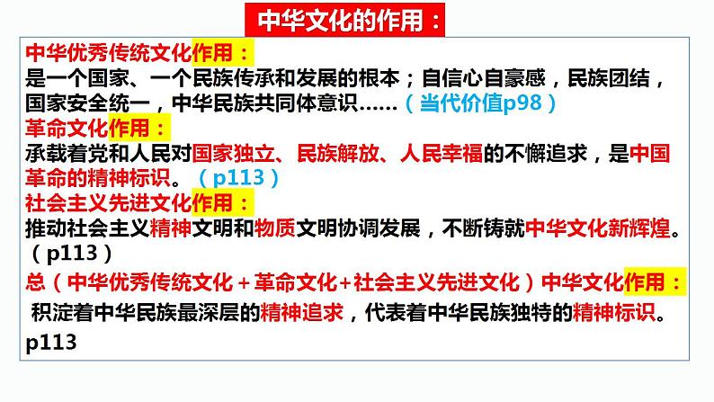 专题四 文化传承与文化创新 课件-2024年高考政治二轮专题复习（统编版）05