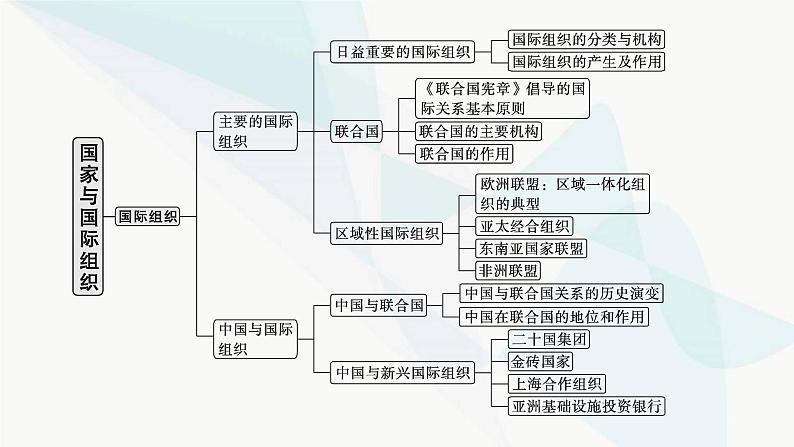 新教材高考思想政治二轮复习专题11国家与国际组织课件04