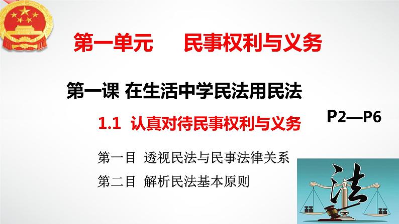 1.1 认真对待民事权利与义务 课件-2023-2024学年高中政治统编版选择性必修二法律与生活第4页