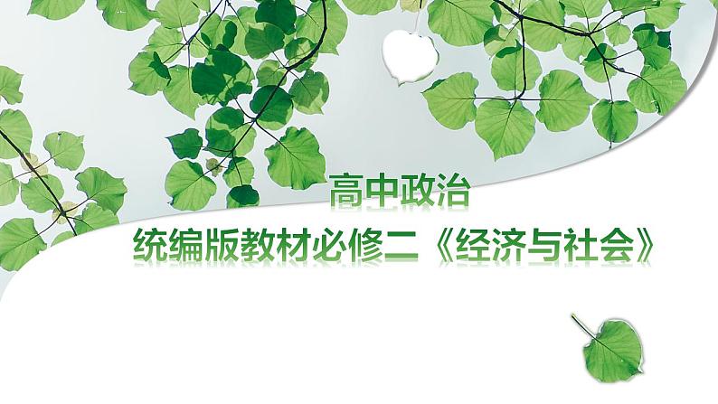 1.1公有制为主体 多种所有制经济共同发展 课件-2023-2024学年高中政治统编版必修二经济与社会第1页