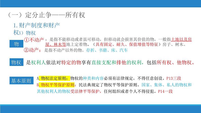 2.1 保障各类物权  课件 - 高中政治 选择性必修2 统编版第7页