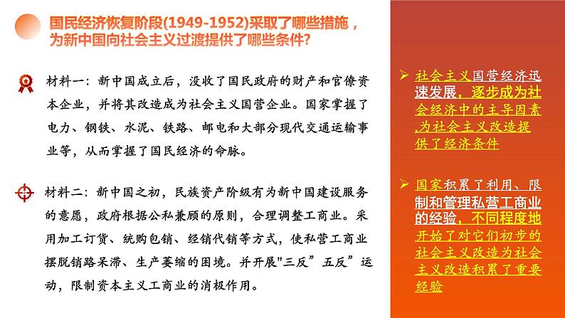 2.2 社会主义制度在中国的确立（2023年秋最新版）高一政治课件（统编版必修1）第7页