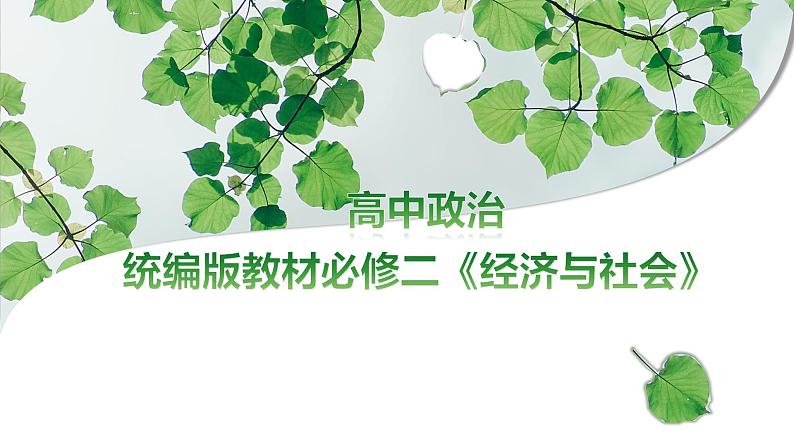 2.1充分发挥市场在资源配置中的决定性作用课件-统编版必修二经济与社会01