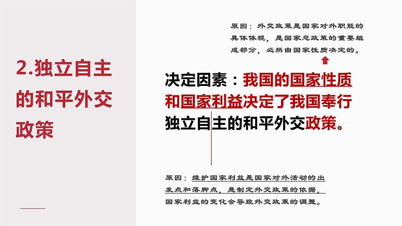 5.1中国外交政策的形成与发展课件-2023-2024学年高中政治统编版选择性必修一当代国际政治与经济第6页