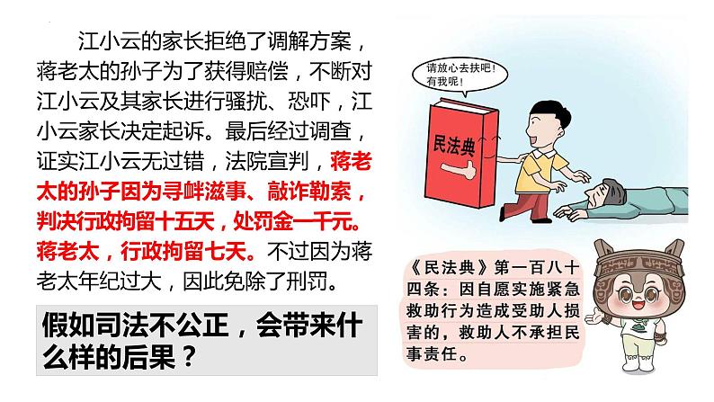 9.3公正司法课件-2023-2024学年高中政治统编版必修三政治与法治03