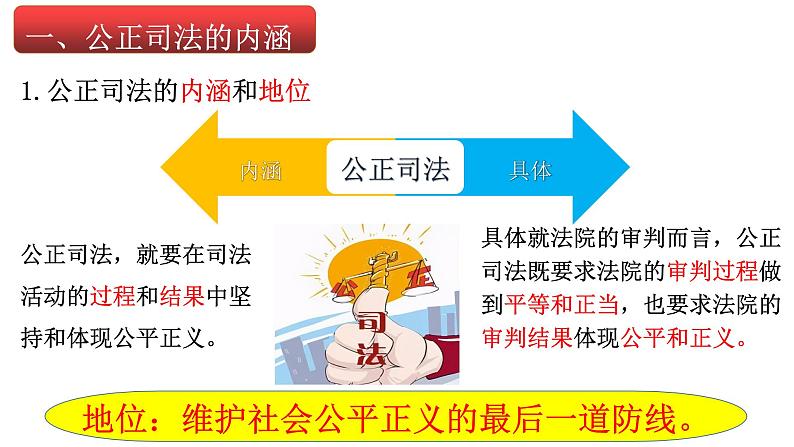 9.3公正司法课件-2023-2024学年高中政治统编版必修三政治与法治07