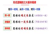 2023-2024学年高中政治统编版选择性必修三：2.2逻辑思维的基本要求 课件