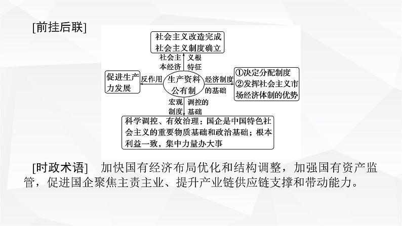 2024届高考政治二轮专题复习专题二我国的基本经济制度课件04