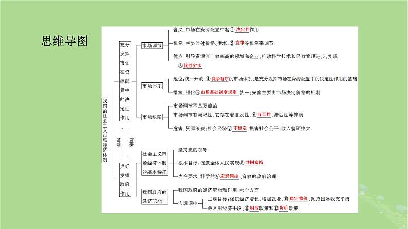 2025版高考政治一轮总复习必修2第1单元生产资料所有制与经济体制第2课我国的社会主义市抄济体制课件05