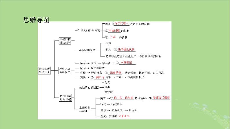 2025版高考政治一轮总复习选择性必修2第4单元社会争议解决第10课诉讼实现公平正义课件05