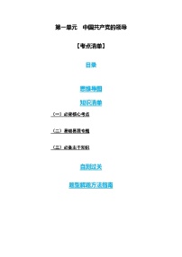 【期中复习】统编版必修三 2023-2024学年高一下册政治 第二单元 人民当家作主知识清单