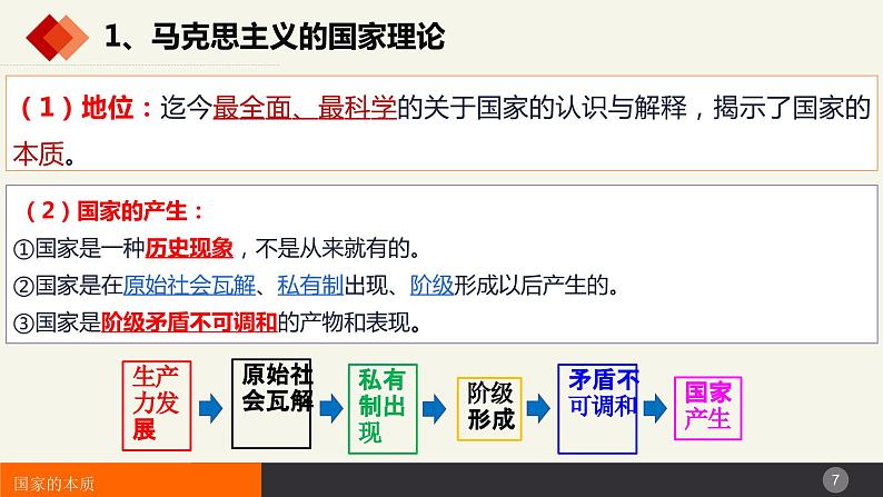 1.1国家是什么（课件）高二政治（统编版选择性必修1）07