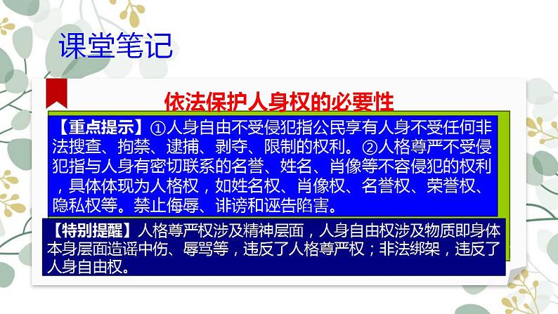 1.2 积极维护人身权利课件-2023-2024学年高中政治统编版选择性必修二法律与生活06