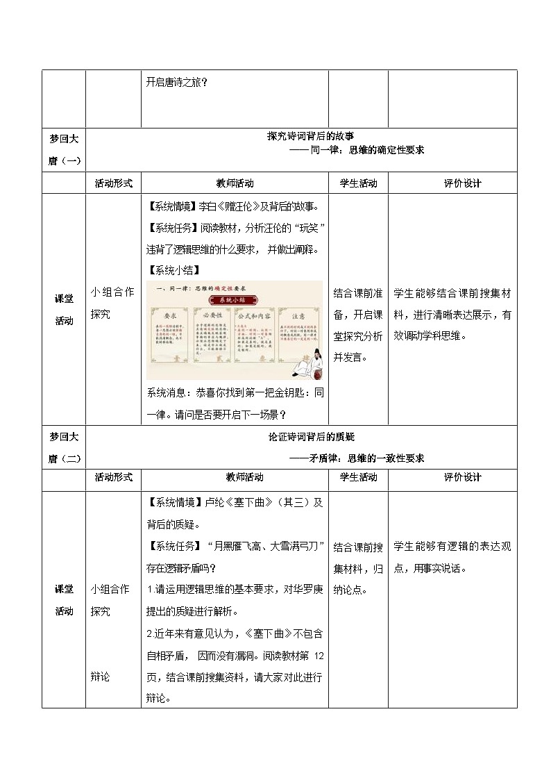 2.2 逻辑思维的基本要求 教学设计-2023-2024学年高中政治统编版选择性必修三逻辑与思维第3页