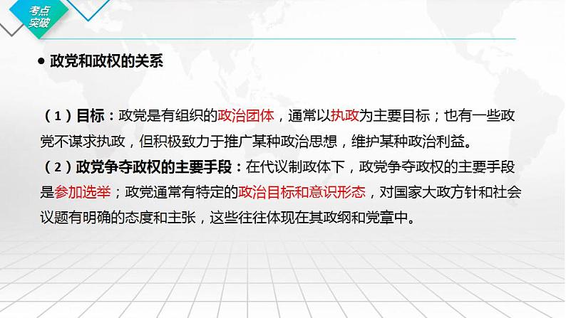 1.3 政党和利益集团 课件-2024届高考政治一轮复习统编版选择性必修一当代国际政治与经济第7页