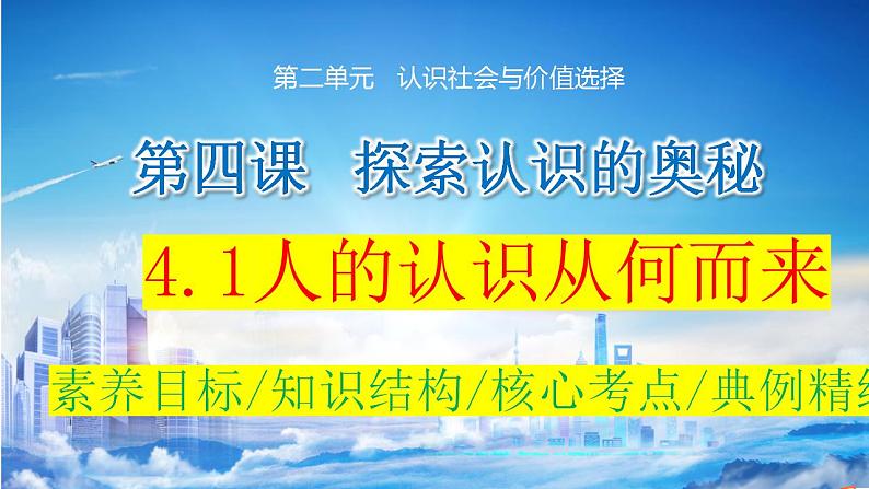 4.1 人的认识从何而来 课件-2024届高考政治一轮复习统编版必修四哲学与文化第3页