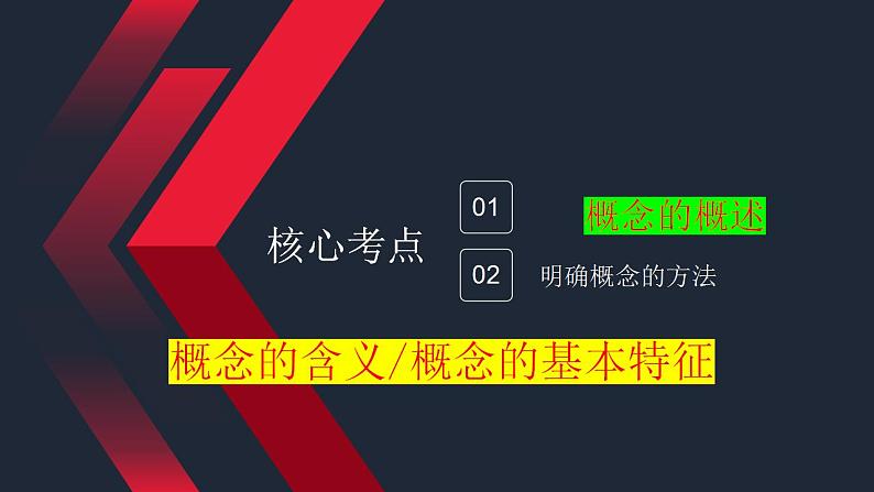 4.1概念的概述课件-2024届高考政治一轮复习统编版选择性必修三逻辑与思维第5页