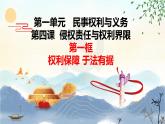 4.1权利保障于法有据（新版）-2023-2024学年高二政治课件（统编版选择性必修2）