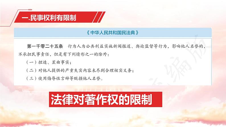 4.2 权利行使 注意界限 课件-2023-2024学年高中政治统编版选择性必修二法律与生活07