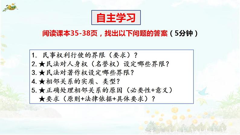 4.2权利行使 注意界限 课件-2023-2024学年高中政治统编版选择性必修二法律与生活04