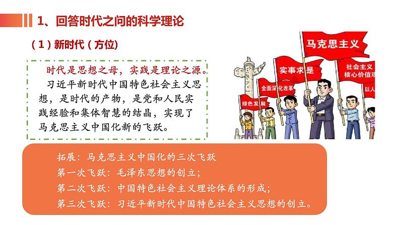 4.3习近平新时代中国特色社会主义思想课件-2023-2024学年高中政治统编版必修一中国特色社会主义第6页