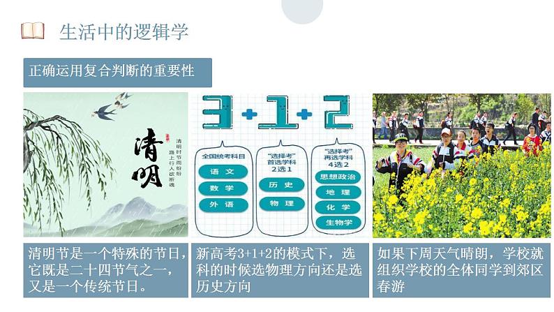 5.3 正确运用复合判断 课件-2023-2024学年高中政治统编版选择性必修三逻辑与思维第1页