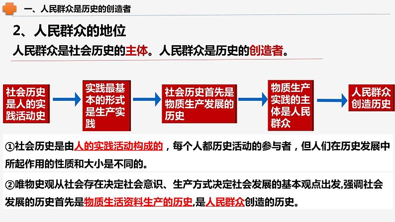 5.3社会历史的主体课件-2023-2024学年高中政治统编版必修四哲学与文化第8页