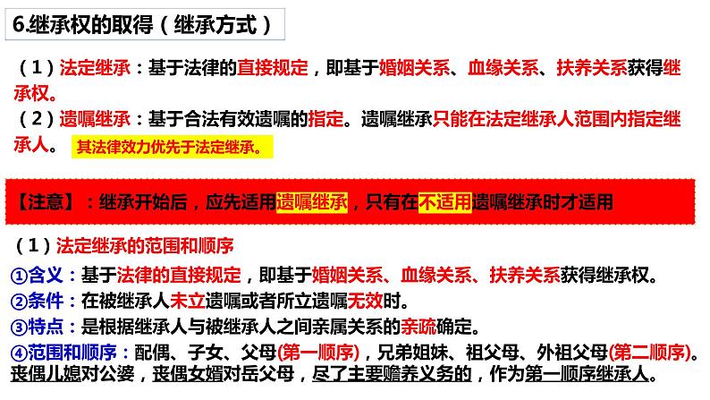 5.2薪火相传有继承课件-2023-2024学年高中政治统编版选择性必修二法律与生活第6页