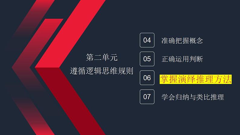 6.1 推理与演绎推理概述  课件-2024届高考政治一轮复习统编版选择性必修三逻辑与思维第3页