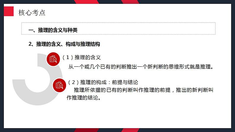 6.1 推理与演绎推理概述  课件-2024届高考政治一轮复习统编版选择性必修三逻辑与思维第8页