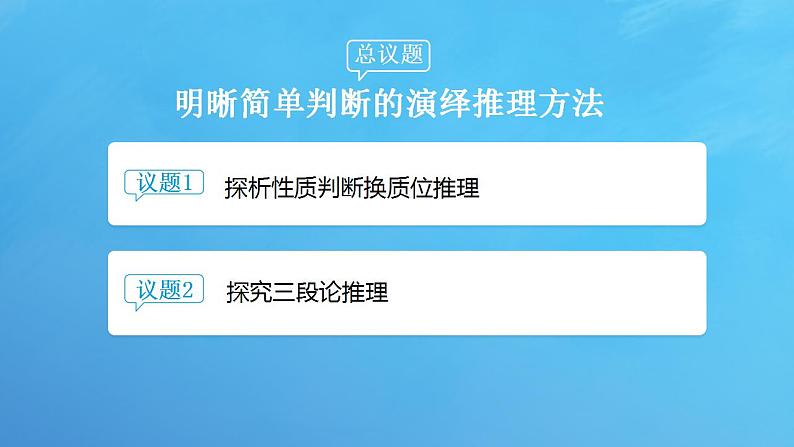 6.2 简单判断的演绎推理方法课件-2023-2024学年高中政治统编版选择性必修三逻辑与思维第3页